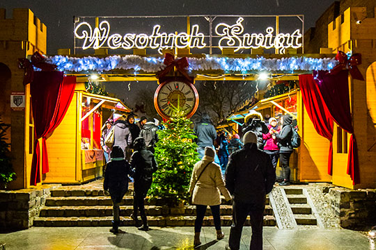 שווקי חג המולד היפים של פולין