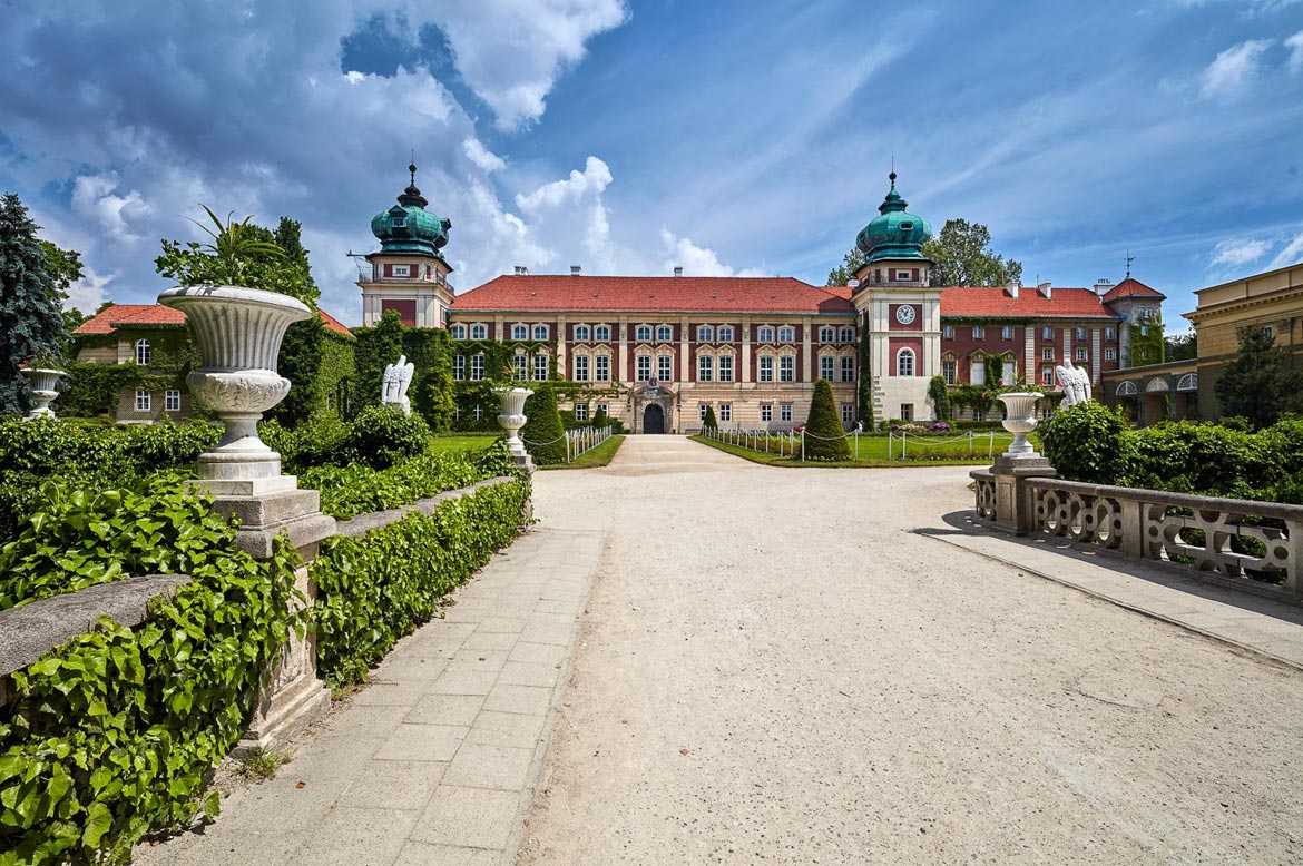 לאנצוט (Łańcut) - הטירה והפארק